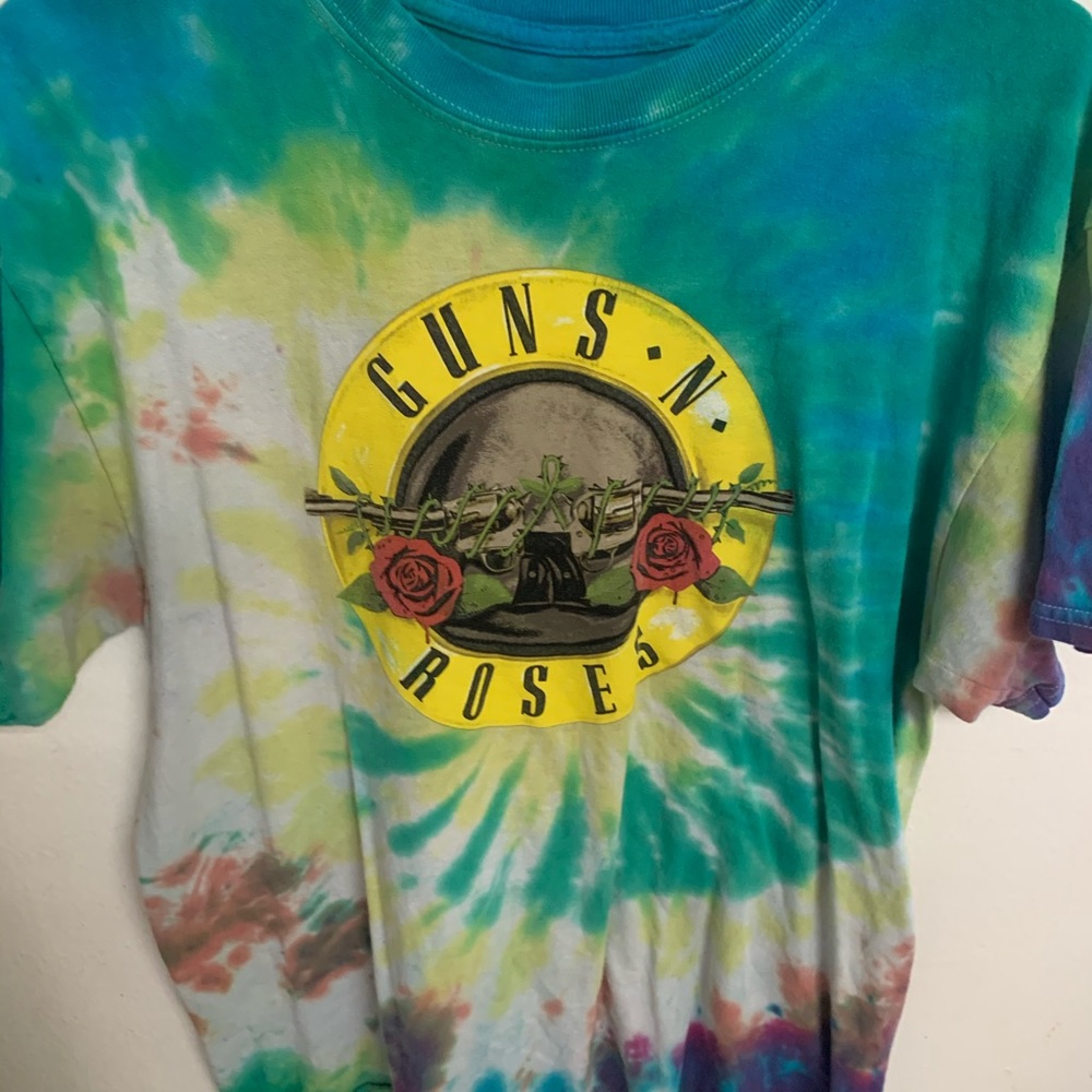 Guns ‘N Roses tie-dye band tee